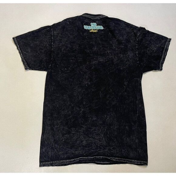 Logic No Pressure I Raised Hell Graphic T-shirt Men Small Black Music - Picture 4 of 7